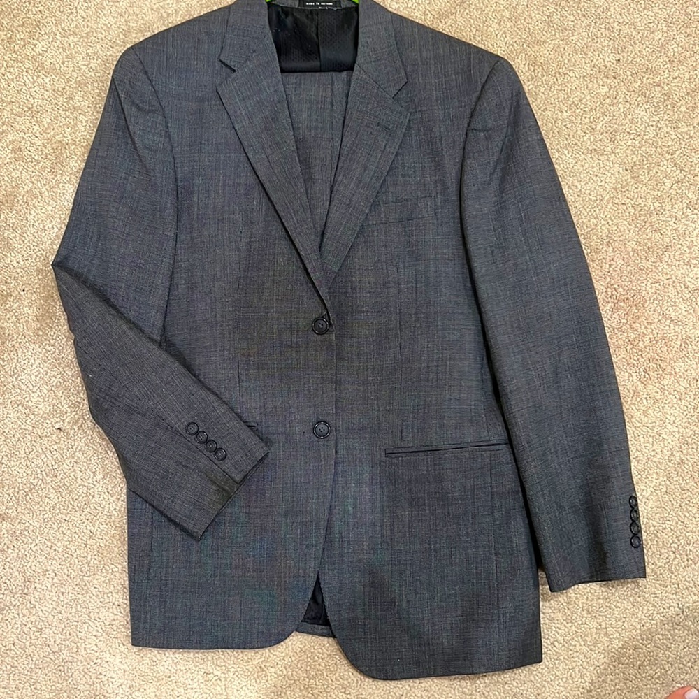 Dark gray suit and pants set